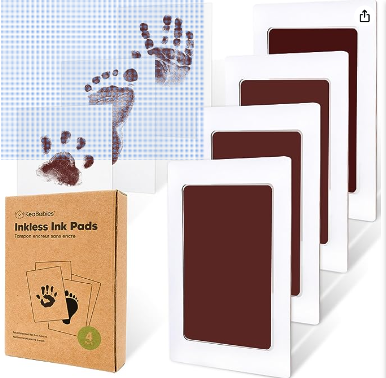 4-Pack Inkless Hand and Footprint Kit