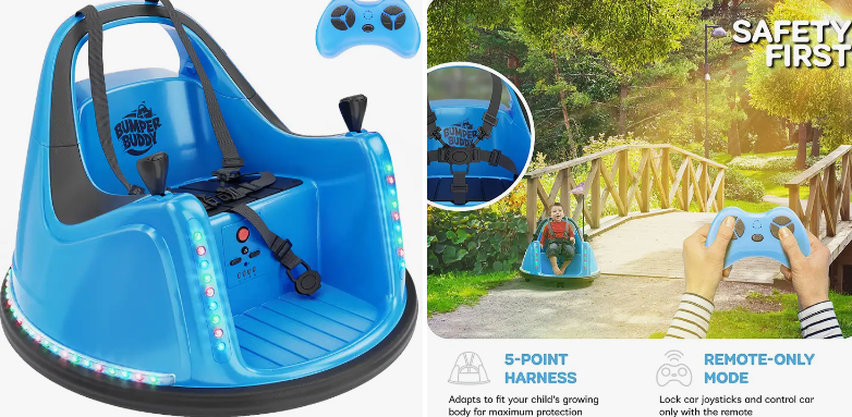 Ride-On Electric Bumper Car For Kids