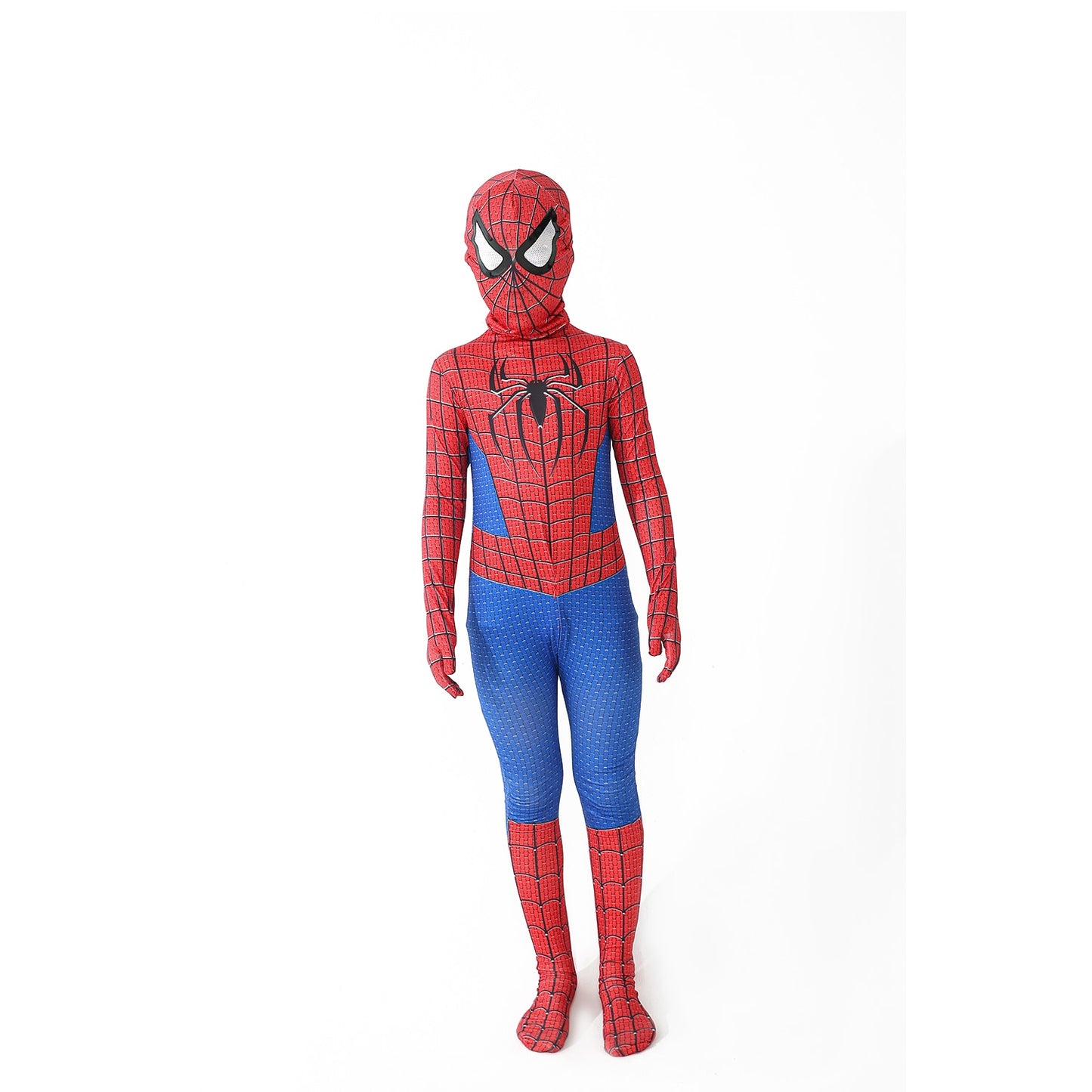 New Miles Morales Far From Home Cosplay Costume Zentai Spiderman Costume Superhero Bodysuit Spandex Suit for Kids Custom Made