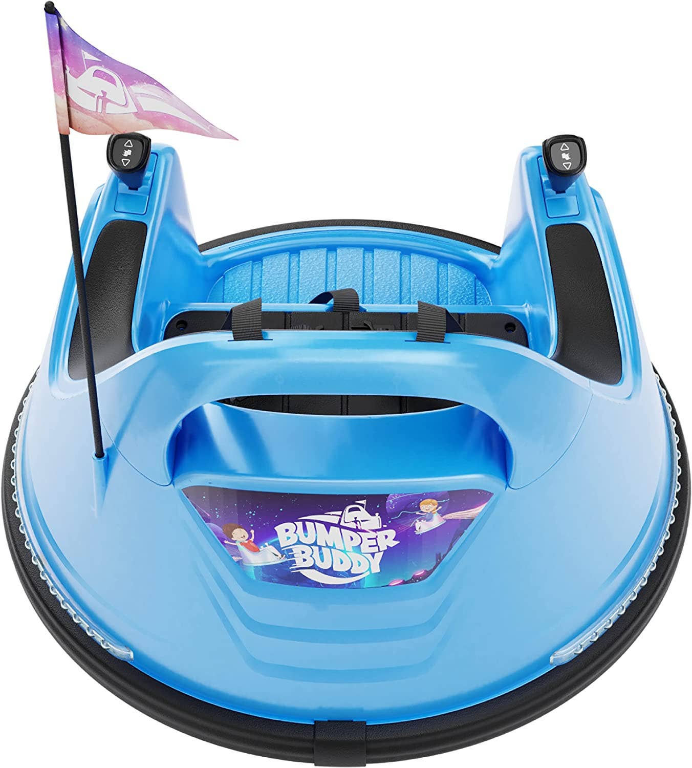 Squad Hero - Ride-On Electric Bumper Car for Kids: Blue