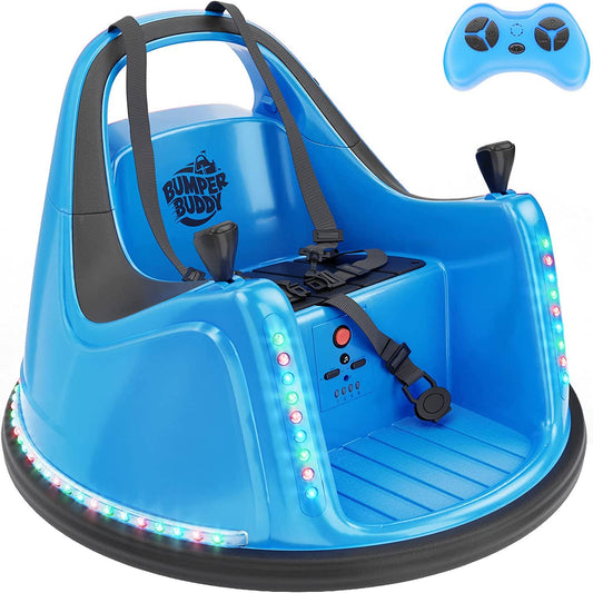 Squad Hero - Ride-On Electric Bumper Car for Kids: Blue