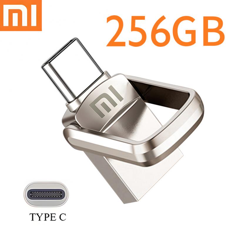 Xiaomi U Disk 2TB 1TB 256GB128G 512GB USB 3.1 Type-C Interface Mobile Phone Computer Mutual Transmission Portable USB Memory