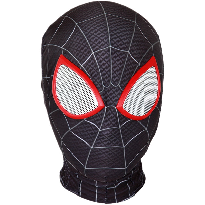 Spiderman 3D Mask Peter Parker Lens Mask Superhero Cosplay Costume Mask Halloweengame Show Headgear Gift