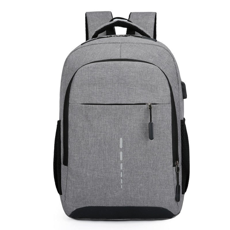 Mens BackPack LargeCapacity Simple Fashion Travel Female Student ComputerBag