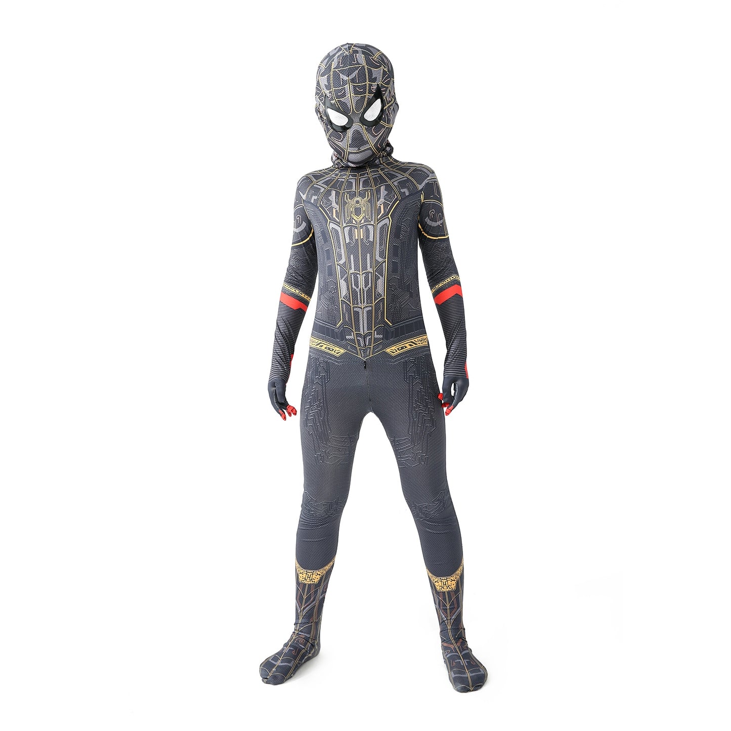 New Miles Morales Far From Home Cosplay Costume Zentai Spiderman Costume Superhero Bodysuit Spandex Suit for Kids Custom Made