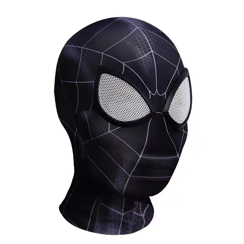 Spiderman 3D Mask Peter Parker Lens Mask Superhero Cosplay Costume Mask Halloweengame Show Headgear Gift