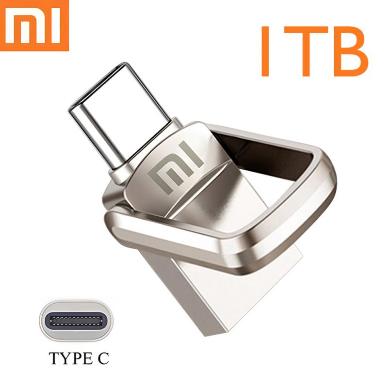 Xiaomi U Disk 2TB 1TB 256GB128G 512GB USB 3.1 Type-C Interface Mobile Phone Computer Mutual Transmission Portable USB Memory