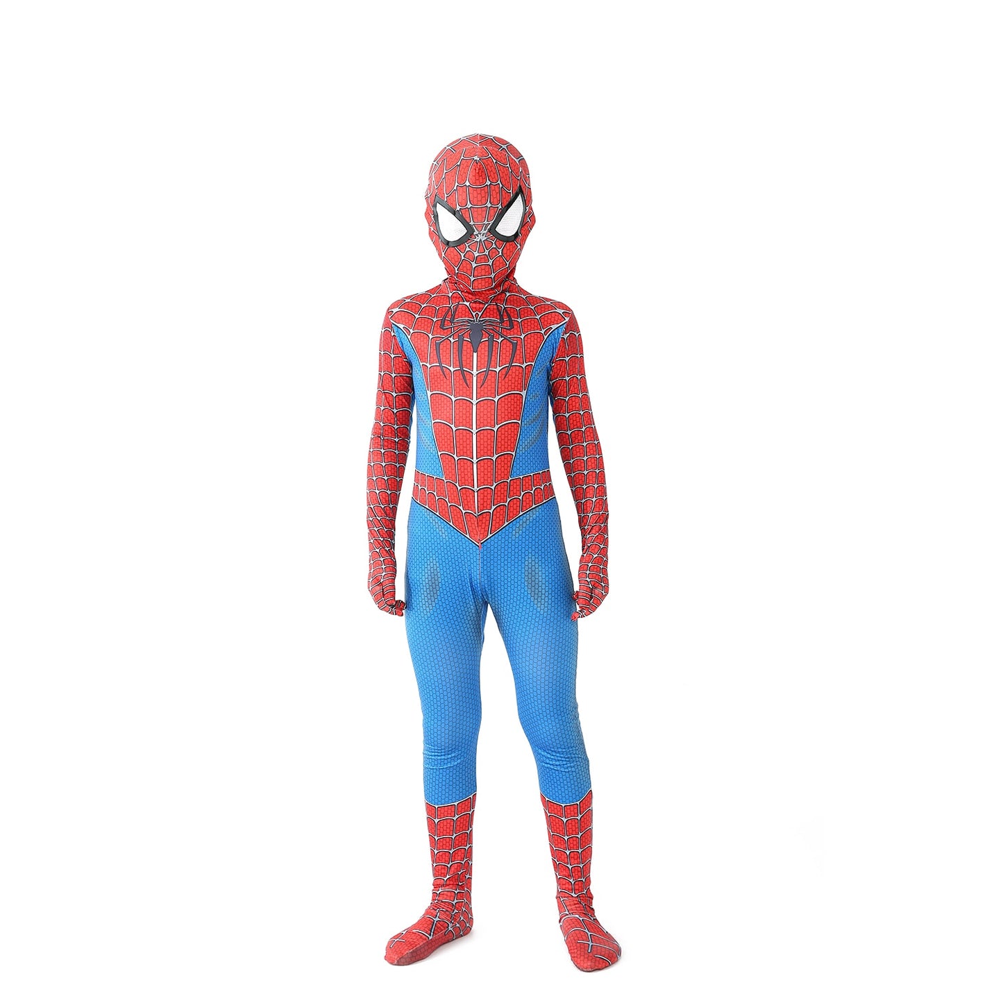 New Miles Morales Far From Home Cosplay Costume Zentai Spiderman Costume Superhero Bodysuit Spandex Suit for Kids Custom Made