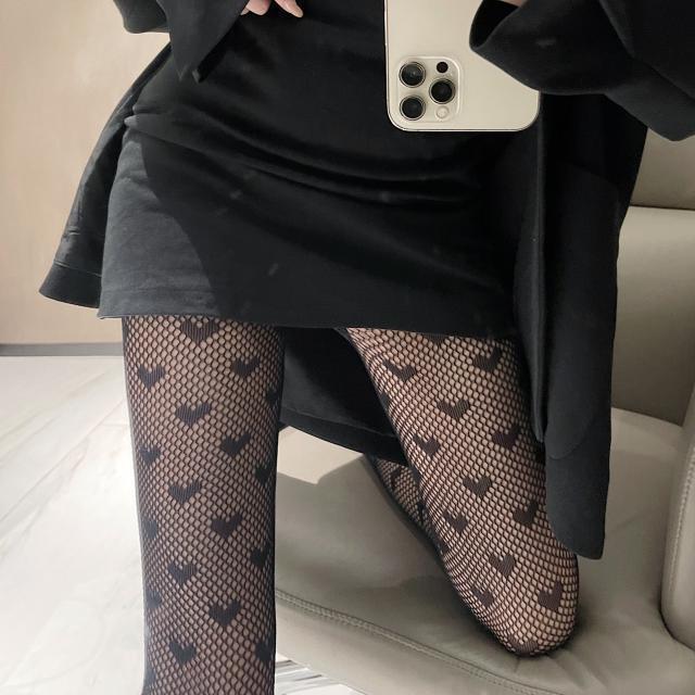 Women Breathable Thin Section Kitty Cat Nightclub Black Silk Lolita Pantyhose Sexy Tights Knee High Stocking Fishnet Girls Gifts